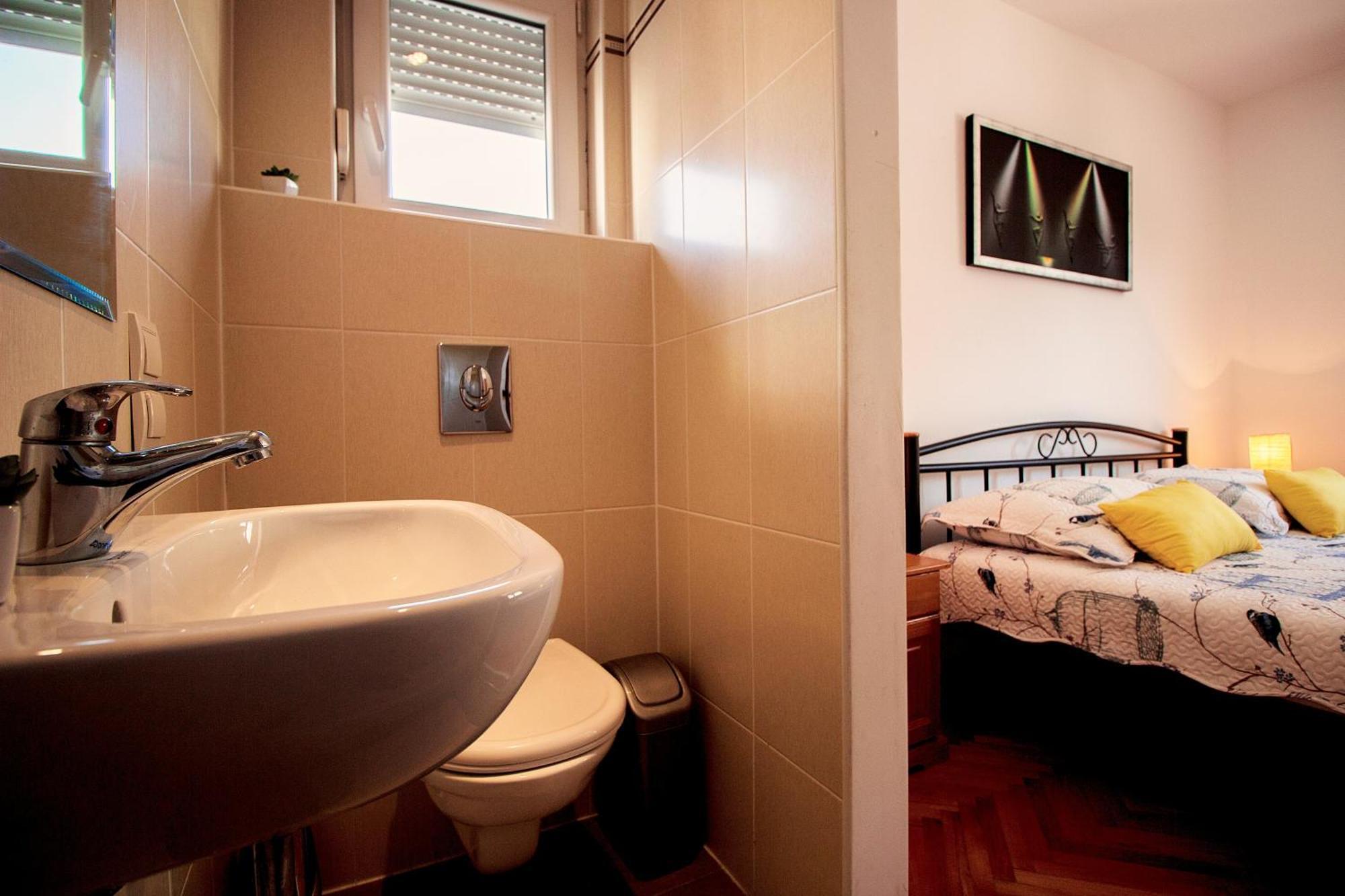 Sandy Beach Apartments Duće Rom bilde