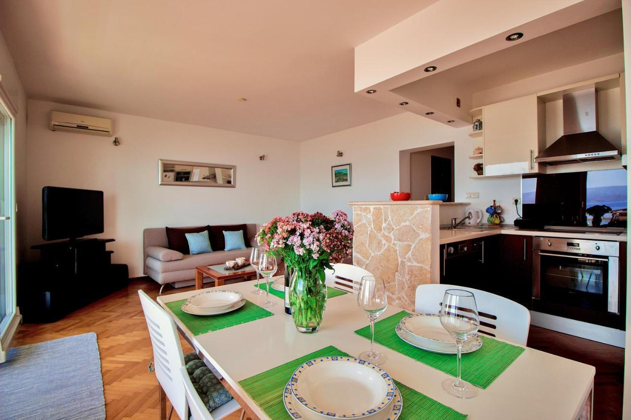 Sandy Beach Apartments Duće Eksteriør bilde
